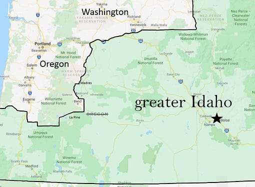 Oregon Counties Voted to Join Idaho