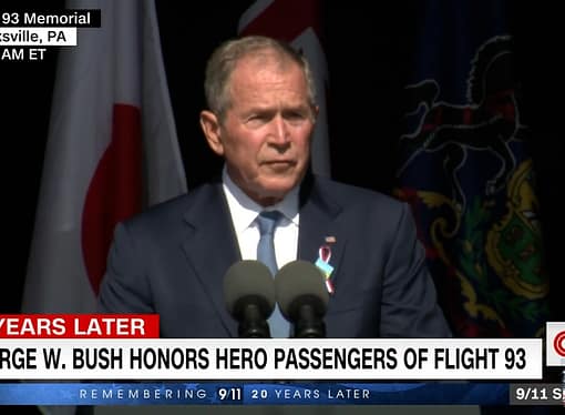 George W. Bush Compares January 6th Protestors to September 11th Terrorists