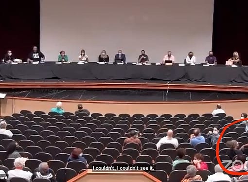School Board Meeting on Equity Ends Before Ever Beginning Over Masks; Parent Tries to Attack Another