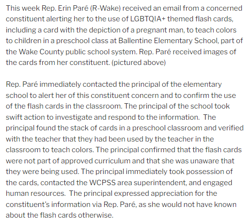 Ballentine Elementary School Under Fire For Using LGBTQ+ Flash Cards To Teach Preschool Kids Colors 2