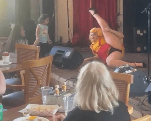 Wanderlinger Brewing Co Drag Show Includes Child Stroking Drag Queen’s Groin During Provocative Performance 1