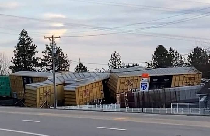 Another Norfolk Southern Train Derails Near Springfield, Ohio