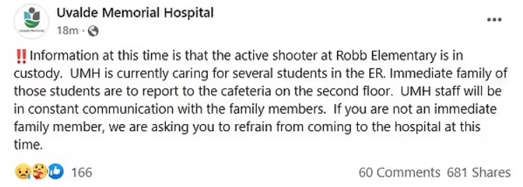 Updated: Active Shooter At Robb Elementary School In Texas 3
